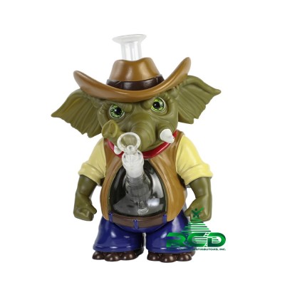 WATER PIPE COWBOY ELEPHANT WP25067 1CT
